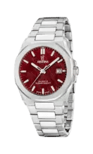 Festina Swiss Made Classic F20100/1 Herrenuhr Silber • Saphirglas • Super-LumiNova, Bild 8