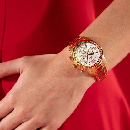Festina Rainbow F20639/2 Montre Femme • Design Rainbow Scintillant • Acier Inoxydable de Haute Qualité