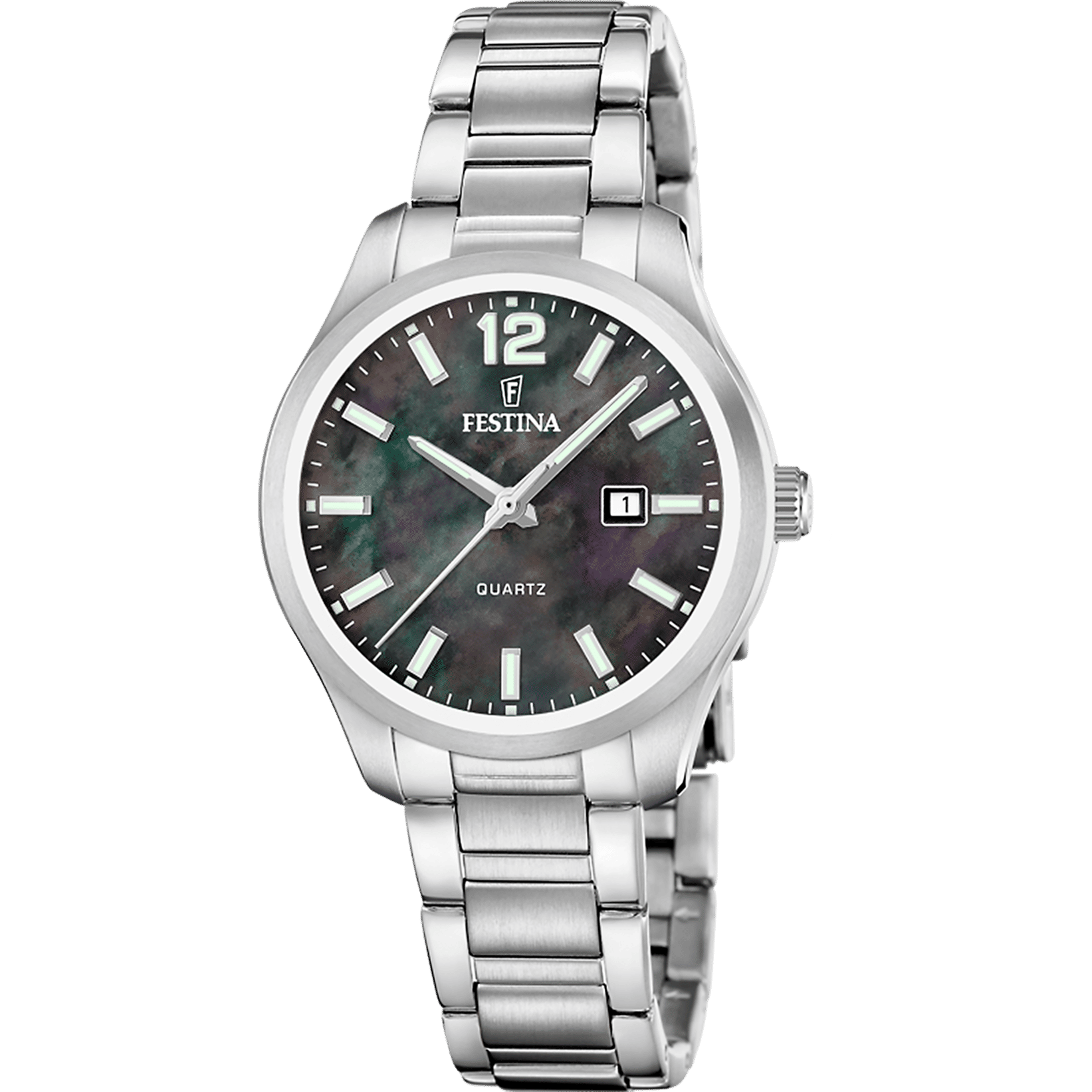 Festina Classic F20737/7 Damen Armbanduhr Schwarz • Quarzwerk • 5 ATM Wasserdicht