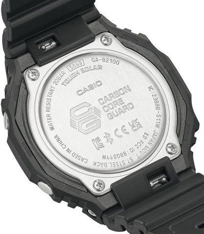 Montre Casio G-Shock GA-B2100-1AER pour homme • Tough Solar • Fonctions intelligentes