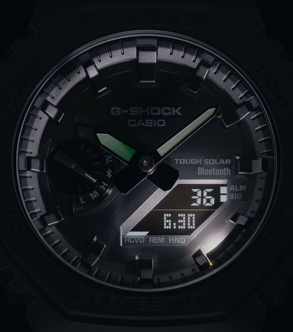 Montre Casio G-Shock GA-B2100-1AER pour homme • Tough Solar • Fonctions intelligentes