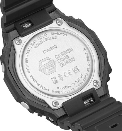 Montre Casio G-Shock GA-B2100-1AER pour homme • Tough Solar • Fonctions intelligentes