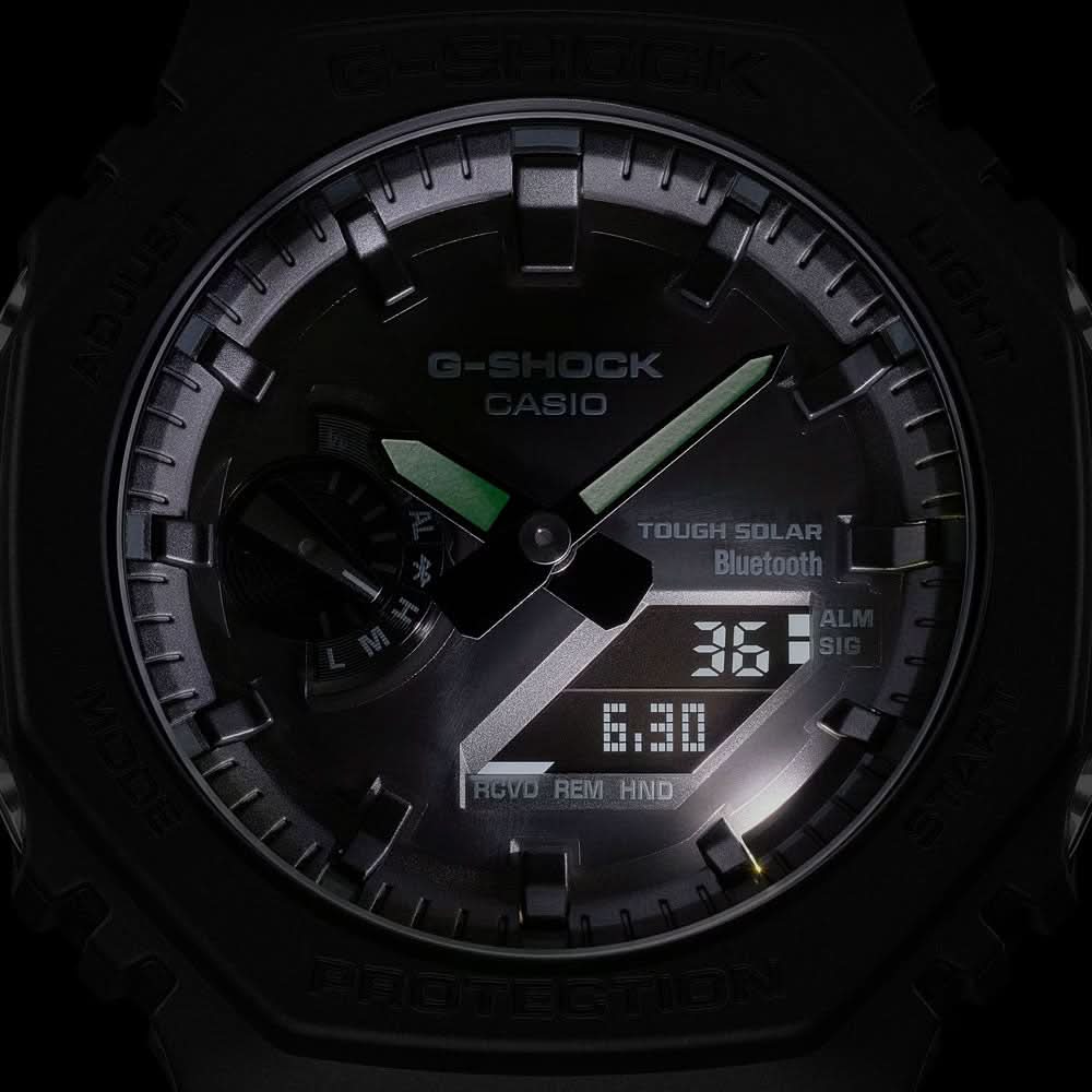 Montre Casio G-Shock GA-B2100-1AER pour homme • Tough Solar • Fonctions intelligentes