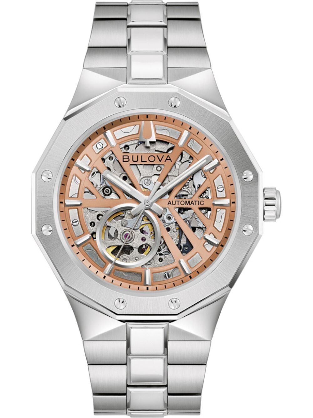 Bulova Prestige 96A351 Herren • Skelett-Automatikwerk • Saphirglas