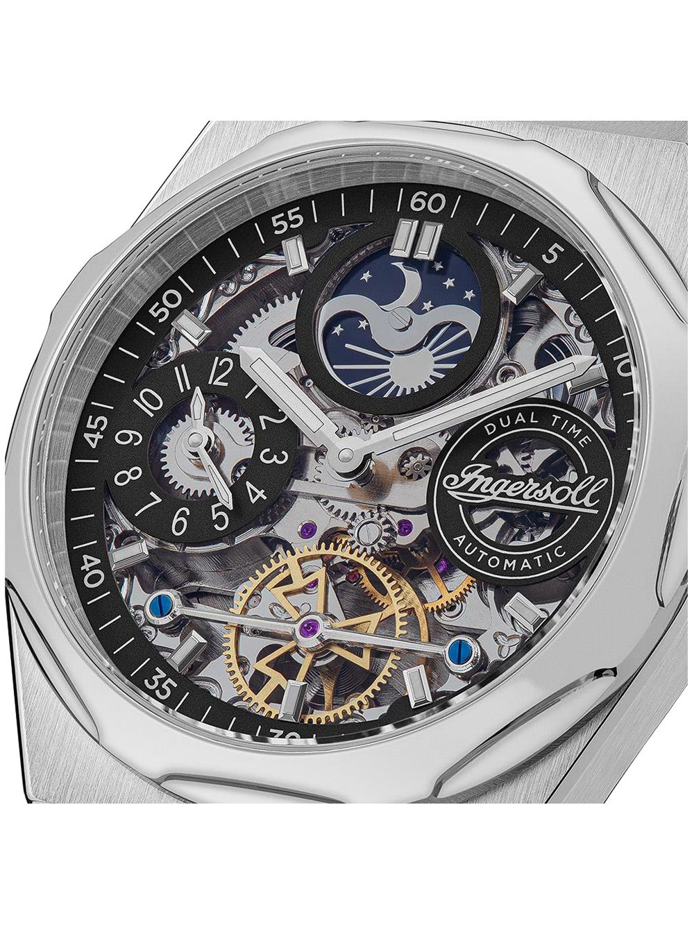 Ingersoll The Broadway I12903 Herren Armbanduhr • Automatikwerk • Dual Time, Bild 3