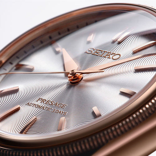 Seiko HCC008J1 Presage Herrenuhr Roségold • Automatikwerk Kaliber 6R51 • Tomioka Limited Edition, Bild 12