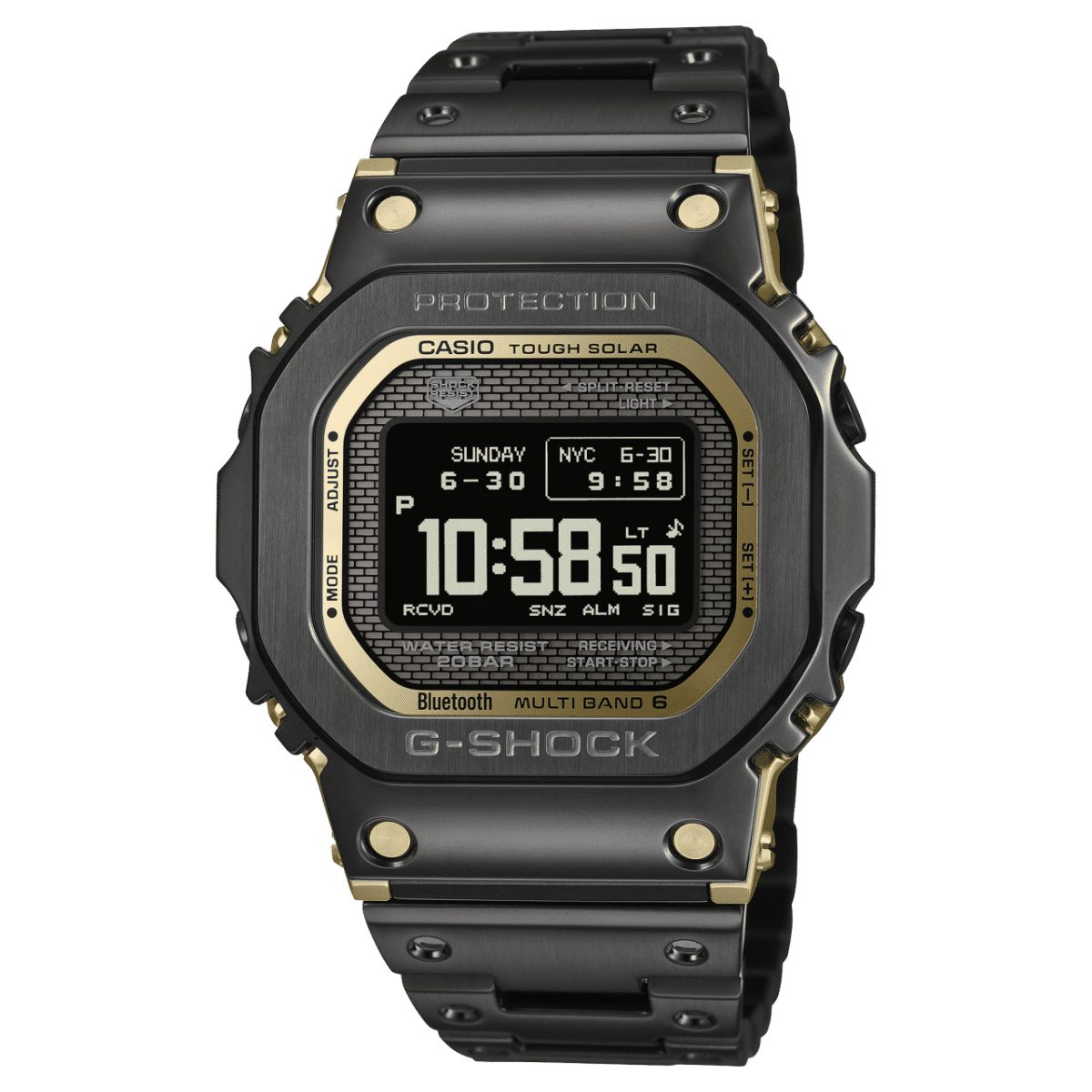 Casio G-Shock GMW-BZ5000BD-1ER Herrenuhr Schwarz • Full-Metal Solar-Funk • Made in Japan