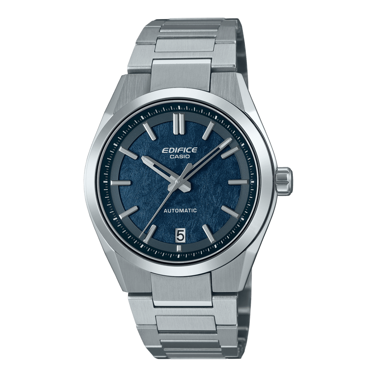 Casio Edifice EFK-100D-2AER Herrenuhr Blau • Automatikwerk mit Sichtboden • Saphirglas