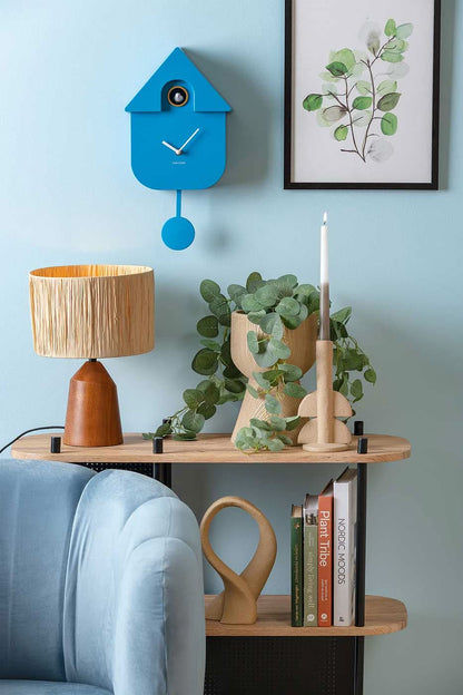 Horloge murale Karlsson 41x21,5x8,5 cm plastique • Design moderne • Cri du coucou