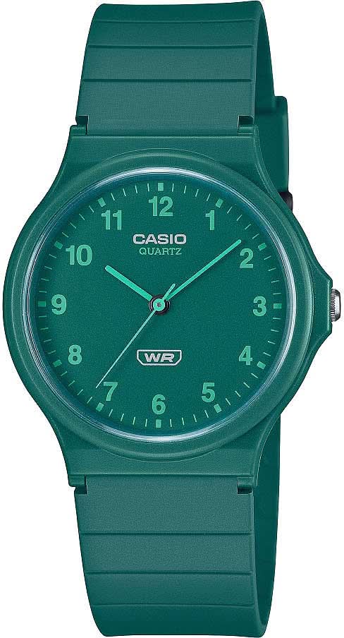 Montre Casio Timeless Collection MQ-24B-3BEF pour femme • Design rétro emblématique • Résine biosourcée