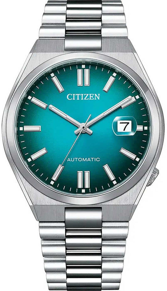 Montre Citizen Tsuyosa NJ0151-53M pour homme • Verre saphir résistant aux rayures • Mouvement automatique
