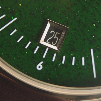 Montre homme Sternglas Naos Edition Aventurine S01-NAN41-ME09 • Design Bauhaus de Hambourg • Verre saphir