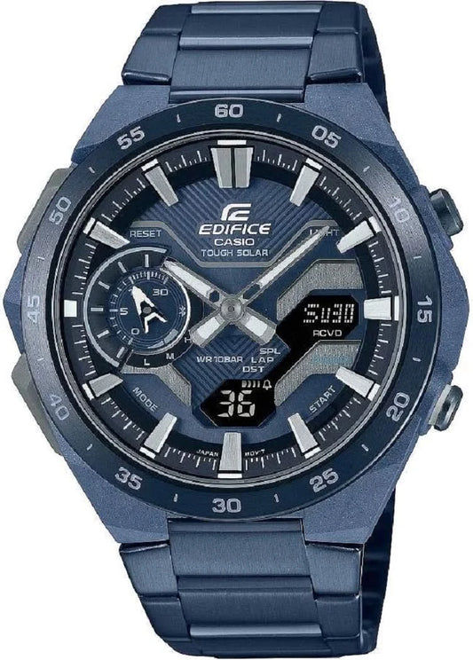 Casio Edifice ECB-2200CB-2AEF Montre Homme • Tough Solar • Bluetooth • Carbone