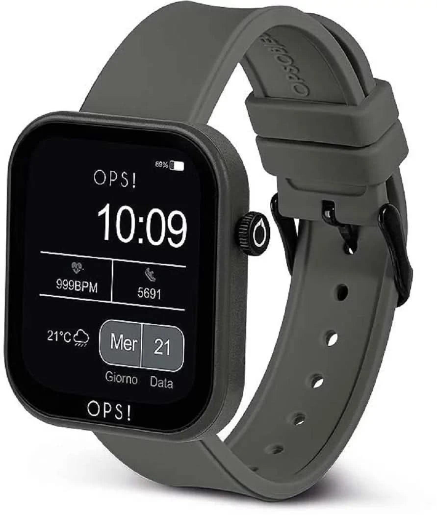 OPS ! Montre connectée unisexe Active Call OPSSW-30 • Fonctions d'appel et de fitness • Design italien