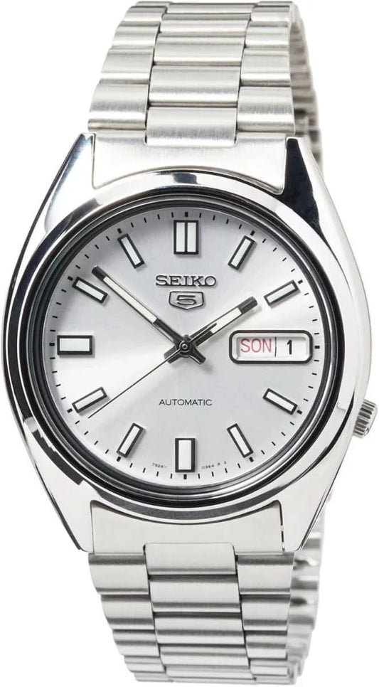 Montre Seiko 5 SNXS73K1 pour homme • Mouvement automatique • Affichage jour-date
