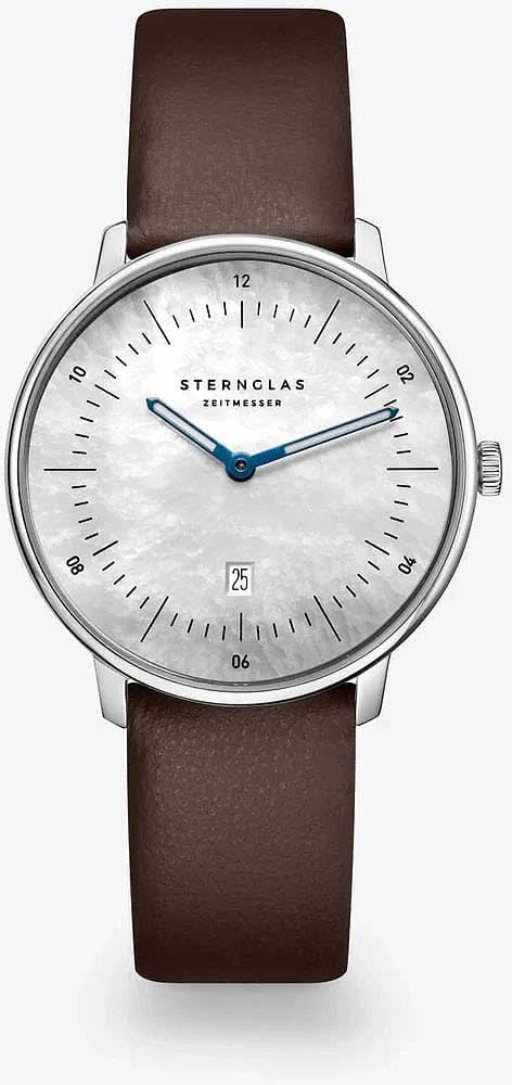Sternglas Naos XS S01-NDP01-KL17 Montre Femme • Bauhaus • Saphir