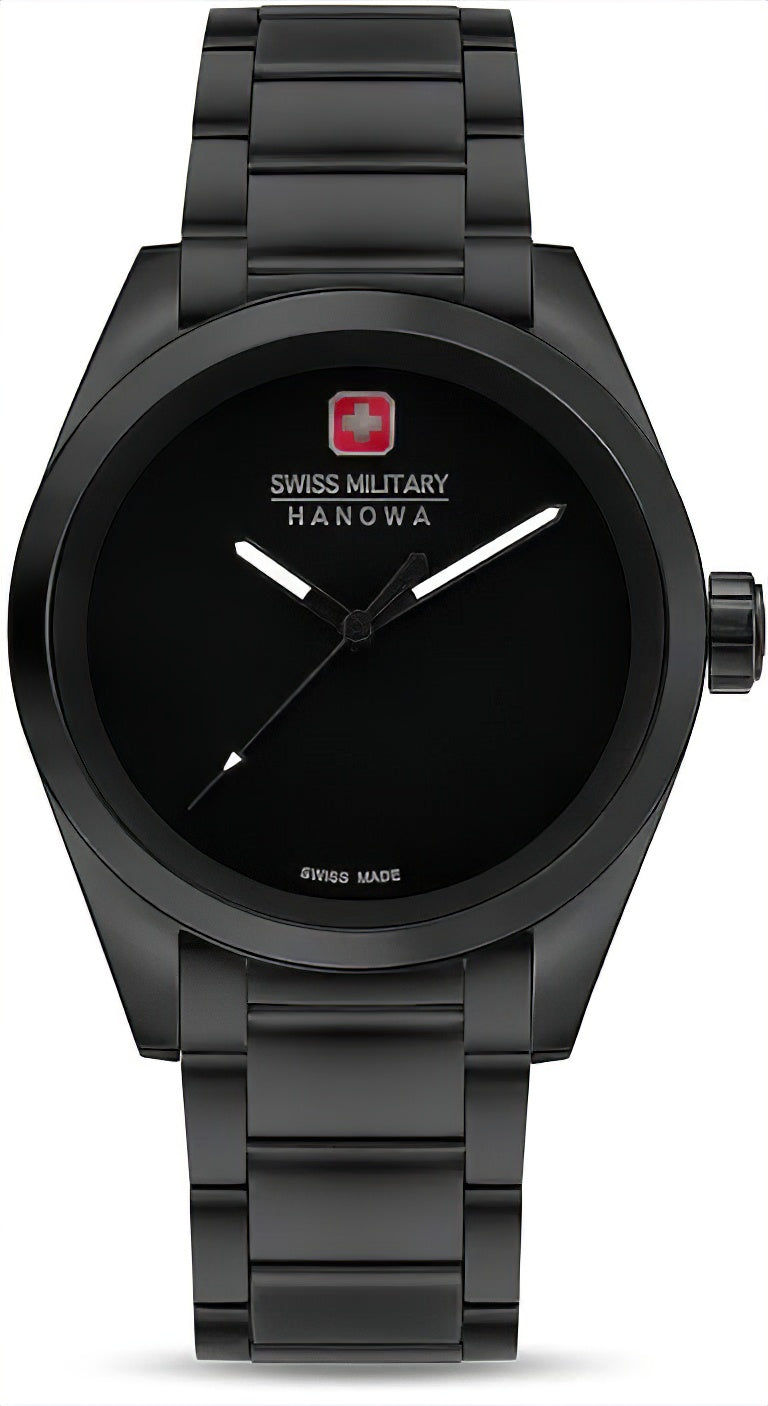 Swiss Military Hanowa SMWGG0003530 Montre Homme • Musou Black • Swiss Made