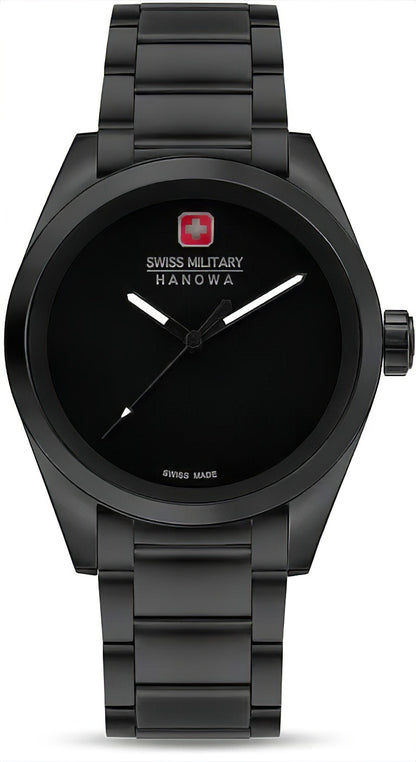 Swiss Military Hanowa SMWGG0003530 Montre Homme • Musou Black • Swiss Made