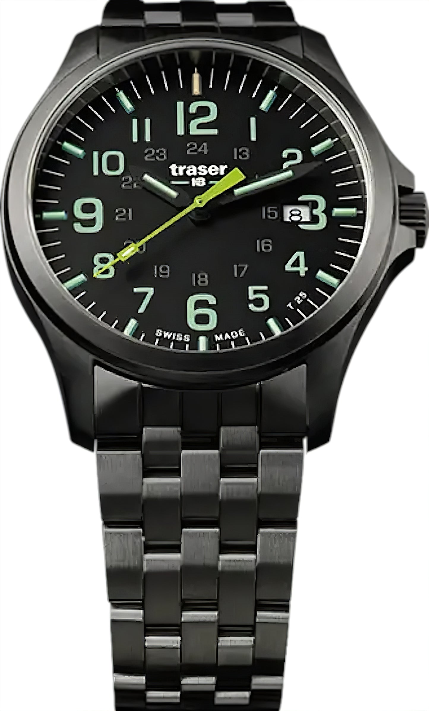 Montre homme Traser P67 1107869 • Trigalight H3 • Verre saphir