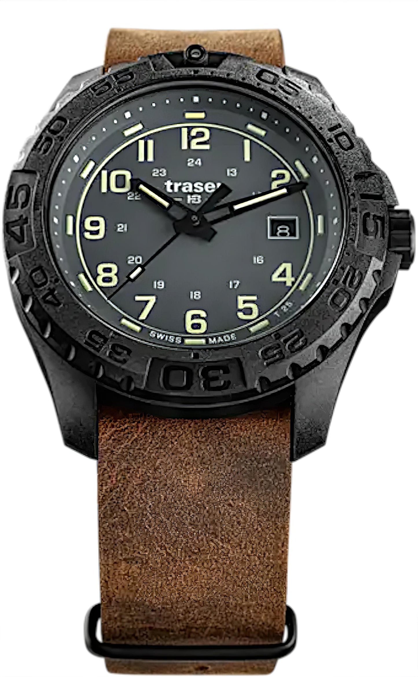 Traser P96 Outdoor Pioneer 109036 Montre Homme • Trigalight H3 • Verre Saphir