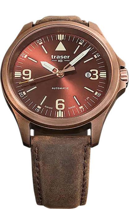 Montre automatique Traser P67 Officer Pro 108073 pour homme • Trigalight • Swiss Made