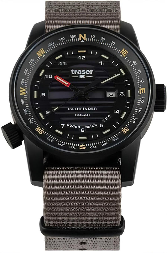 Montre Homme Traser P68 Pathfinder 111400 • Trigalight H3 • Swiss Made
