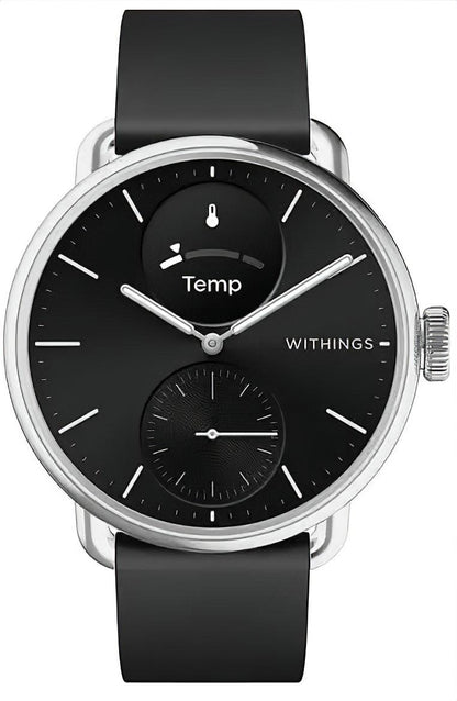 Withings ScanWatch 2 HWA10-MODEL 1-ALL-INT Montre unisexe • ECG validé cliniquement • Autonomie de 35 jours