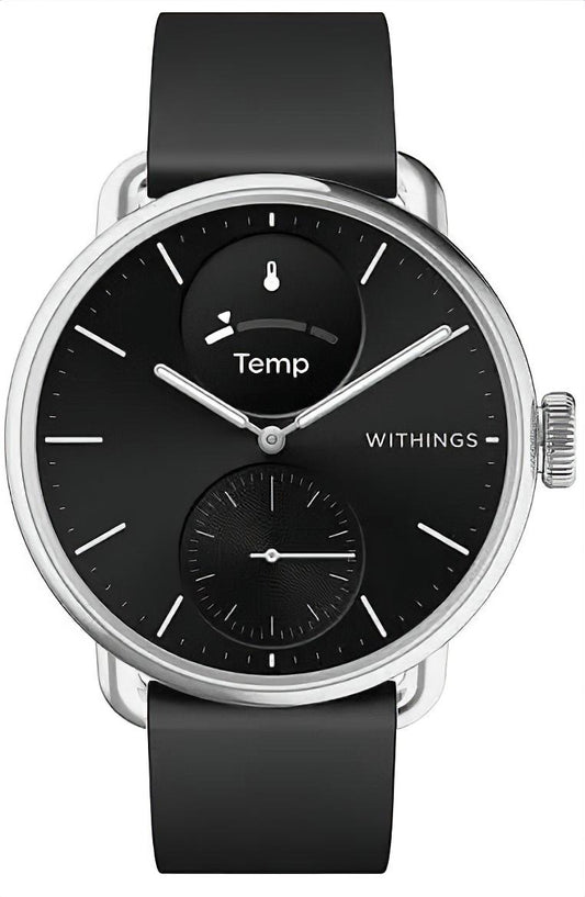Withings ScanWatch 2 HWA10-MODEL 1-ALL-INT Montre unisexe • ECG validé cliniquement • Autonomie de 35 jours