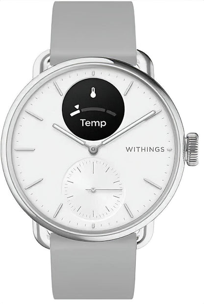Withings ScanWatch 2 HWA10-MODEL 2-ALL-INT Montre Unisexe • Montre Connectée Hybride • ECG & Suivi du Sommeil