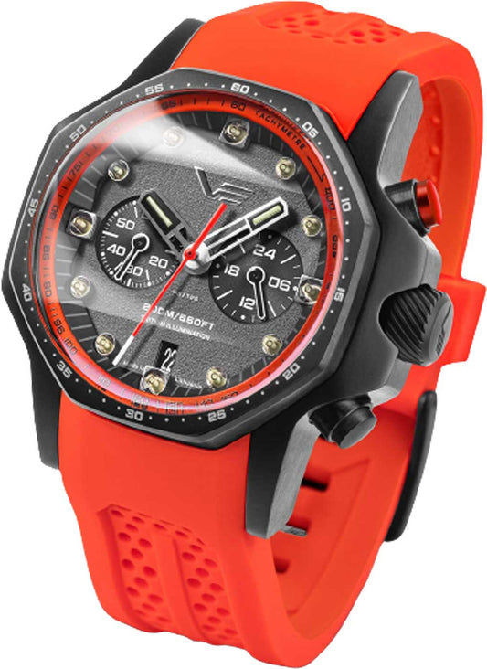 Montre Vostok Europe SSN 571 VK64-640C699 pour homme • Éclairage au tritium • 30 ATM