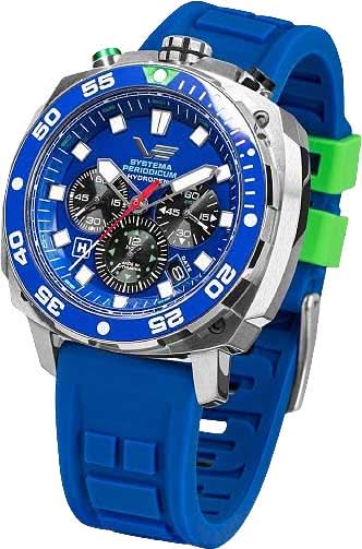 Montre Vostok Europe Engine VK67-650A720 pour homme • Éclairage Tritium • 30 ATM