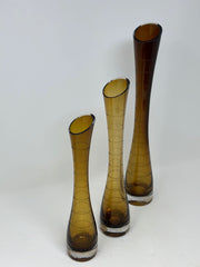 Mikasa Mikasa Enchanted Forest Glass Vase - Set of 3   