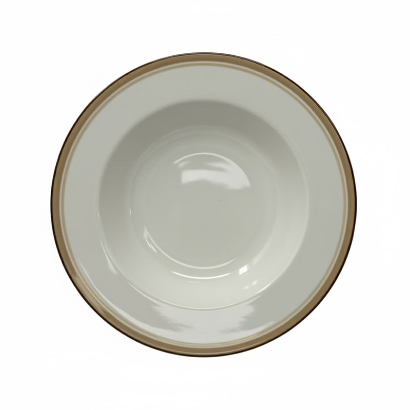 Noritake Noritake Ambience Mocha Java Swirl Rim Soup