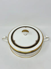 Noritake Noritake Gold and Sable Covered Vegetable   