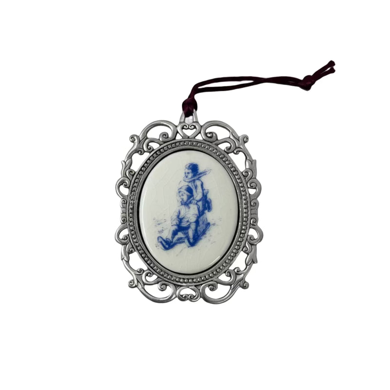 Seagull Seagull Pewter Christmas Ornament