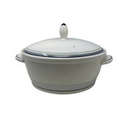 Noritake Noritake Ambience Java Graphite Covered Vegetable Bowl with Lid