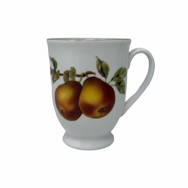 Royal Worcester Royal Worcester Evesham Gold Footed Mug