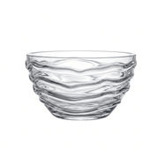 Alman Alman Mouth Blown Verre Souffle Ripple Bowl