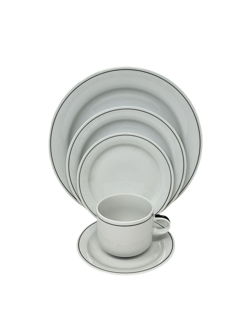 Arzberg Arzberg Linea Negra - 5 Piece Place Setting