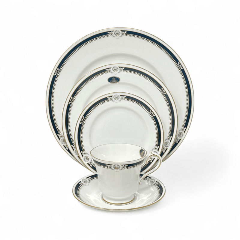 Aynsley Aynsley South Pacific Black - 5 Piece Place Setting