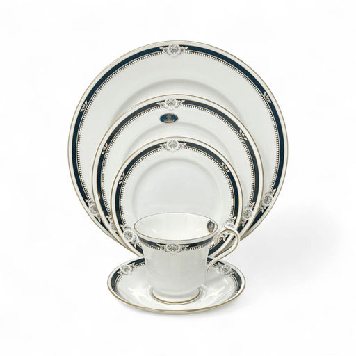 Aynsley Aynsley South Pacific Black - 5 Piece Place Setting