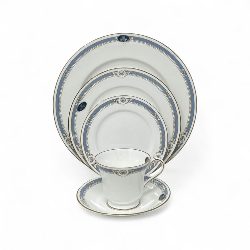 Aynsley Aynsley South Pacific Blue - 5 Piece Place Setting