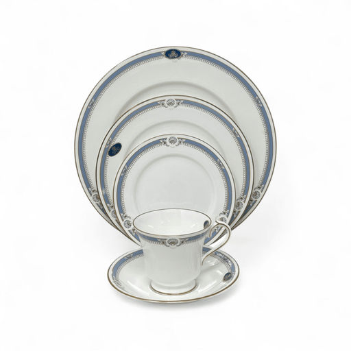 Aynsley Aynsley South Pacific Blue - 5 Piece Place Setting