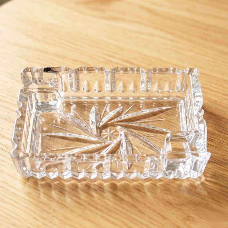 Bohemia Bohemia Crystal Pinwheel Ashtray