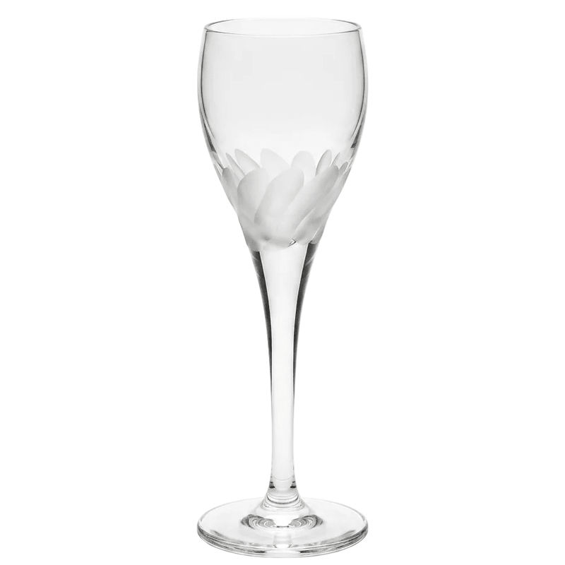 Bohemia Crystal Bohemia Crystal Frosted Swirl Cordial Glass