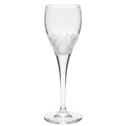 Bohemia Crystal Bohemia Crystal Frosted Swirl Cordial Glass