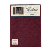 Cuisine Deluxe_Deluxe Rectangular Tablecloth 60" x 84" (Burgundy)_