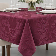 Cuisine Deluxe_Deluxe Rectangular Tablecloth 60" x 84" (Burgundy)_