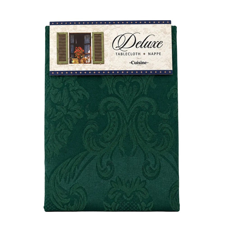 Cuisine Deluxe_Deluxe Rectangular Tablecloth 60" x 84" (Green)_