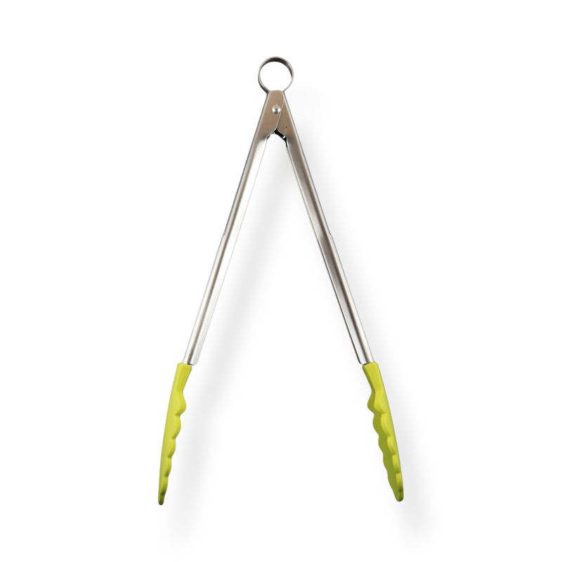 Cuisipro Cuisipro Silicone Locking Tongs 9.5" Green